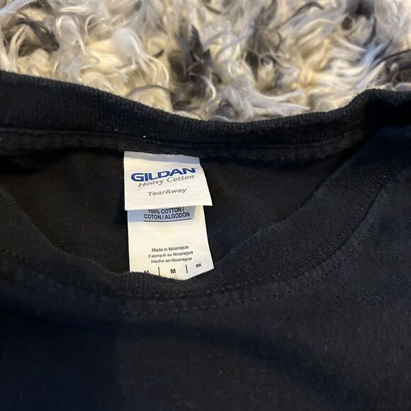 Dr Martin Luther King MLK Rap Tee Style Black T Shirt Size Adult Medium M BHM - Picture 4 of 6